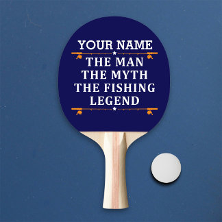 Pala De Ping Pong Personalizado El Hombre El Mito La Leyenda De La P