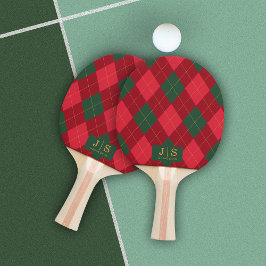 Pala De Ping Pong Personalizado Fancy Monograma Marca