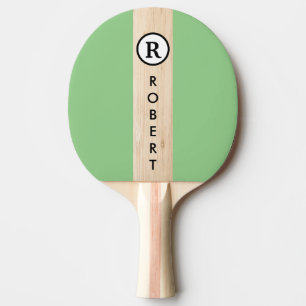 Pala De Ping Pong Personalizado Marca Monogramed Banda de color Made