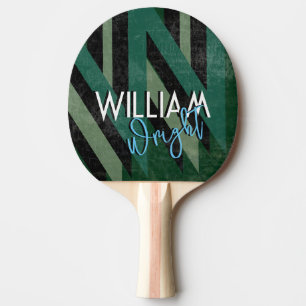 Pala De Ping Pong Personalizado Monograma Nombre Deporte Moderno Gua