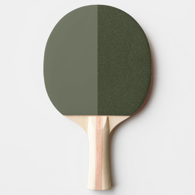 Pala De Ping Pong Personalizado Moss Green Speckling Ping Pong Paddl (Anverso)