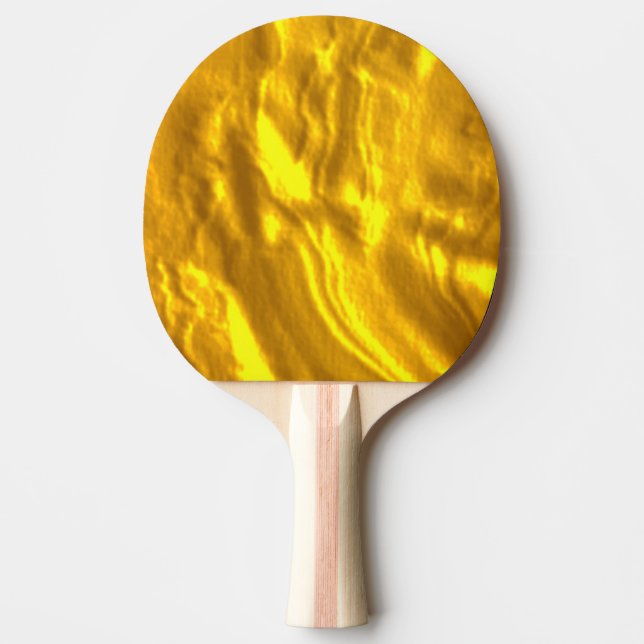 Pala De Ping Pong Personalizado Personalizado Con Un Dorado (Anverso)