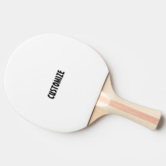PALA DE PING PONG PERSONALIZADO PING PONG PADDLE RUBBER BACK