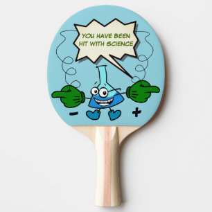 Pala De Ping Pong Personalizado, te han golpeado con la ciencia