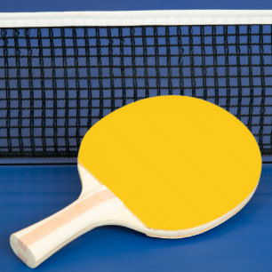 Pala De Ping Pong Personalizar de color sólido ámbar