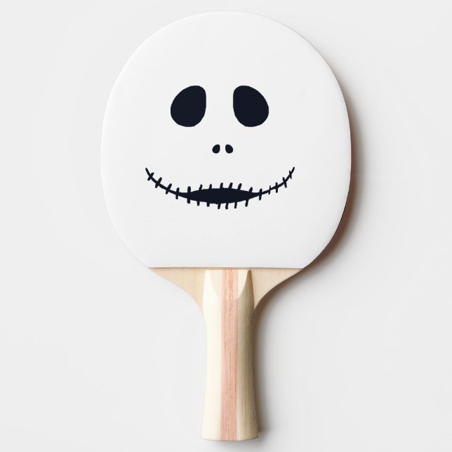 Pala De Ping Pong Personalizar Guay Halloween Scary Face (Anverso)