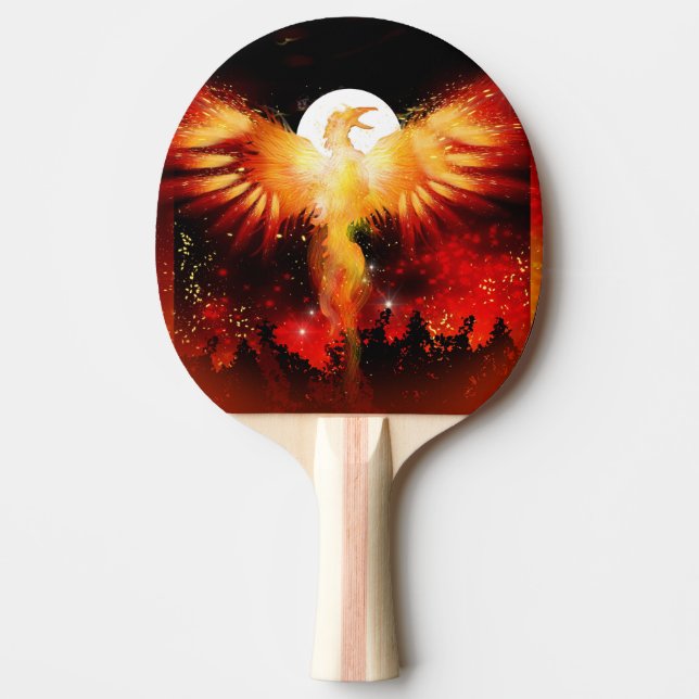 Pala De Ping Pong Phoenix Rising Ping Pong Paddle (Anverso)
