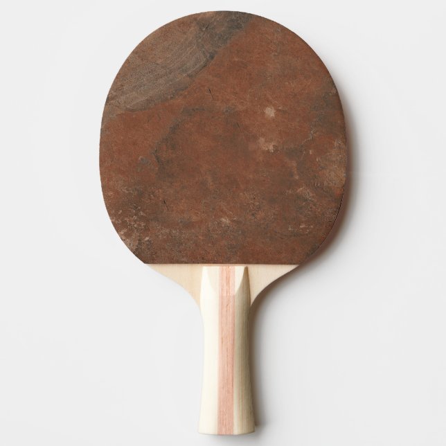 Pala De Ping Pong Piedra Arenisca Marrón Simple (Anverso)