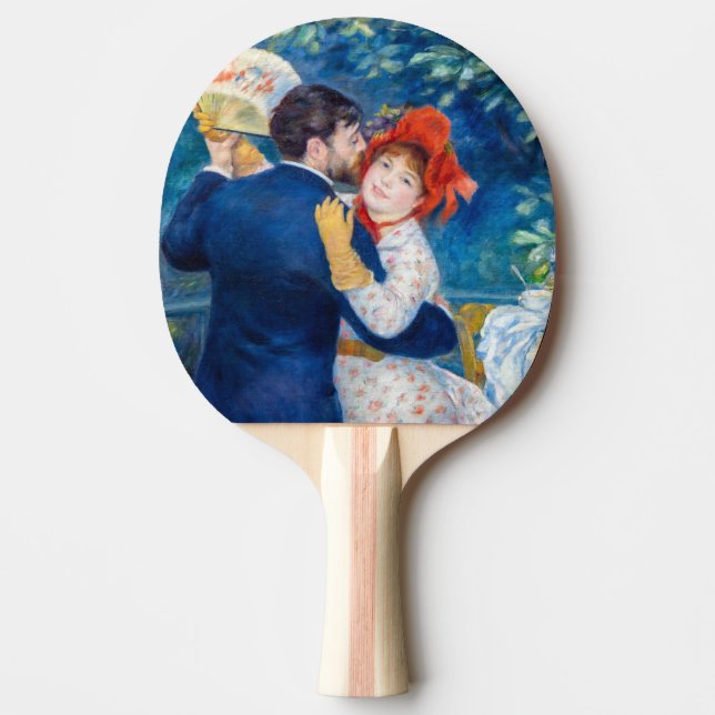 Pala De Ping Pong Pierre-Auguste Renoir - Baile rural (Anverso)