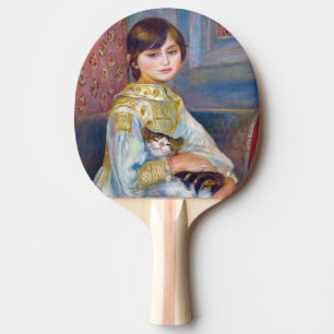 Pala De Ping Pong Pierre-Auguste Renoir - Niño con gato