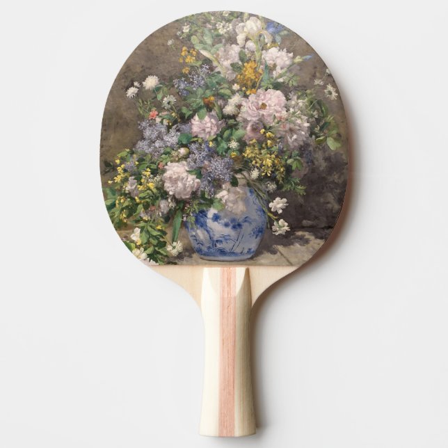 Pala De Ping Pong Pierre-Auguste Renoir Ramo de Primavera     (Anverso)