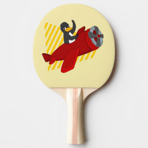 Pala De Ping Pong Píguino volador personalizado ping pong paddle