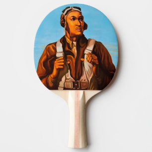 Pala De Ping Pong Pilotos de Caza Aviadores Afroamericanos de la Seg