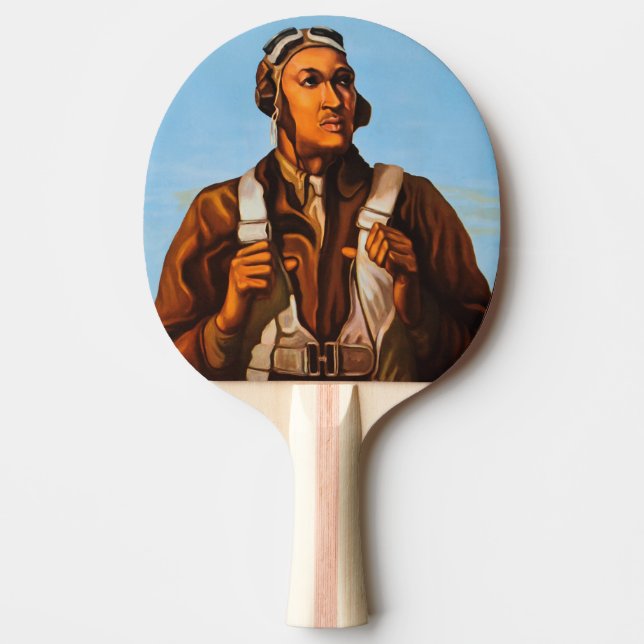 Pala De Ping Pong Pilotos de Caza Aviadores Afroamericanos de la Seg (Anverso)
