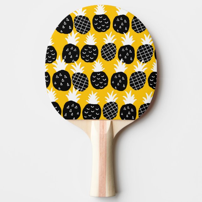 Pala De Ping Pong Piña negra (Anverso)