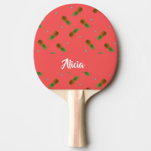Pala De Ping Pong Piñas en rosa