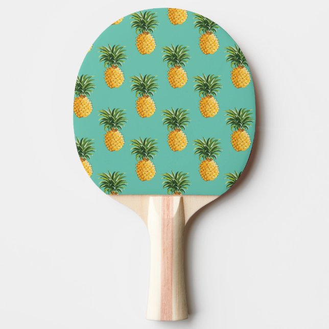 Pala De Ping Pong Piñas tropicales en trullo (Anverso)