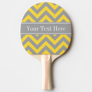 Pala De Ping Pong Pineapple Dk Gray LG Chevron Dk Gray Name Monogram