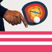 Ping Pong Nombre Editable Personalizado Cuta Inici