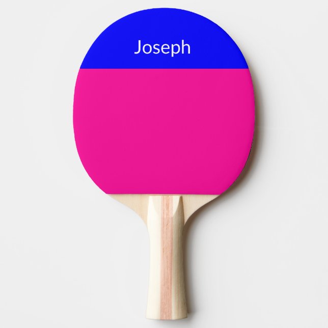 Pala De Ping Pong Ping Pong Paddle Blue Pink (Anverso)