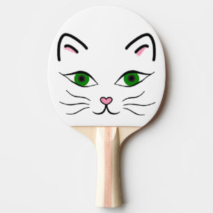 Pala De Ping Pong Ping Pong Paddle - Cara Kitty