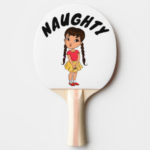 PALA DE PING PONG PING PONG PADDLE, CHICA DE CUTAS NOCTURNAS