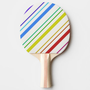 Pala De Ping Pong Ping Pong Paddle Colorful Stripe