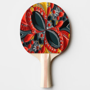 Pala De Ping Pong Ping pong paddle con Alemania Colores