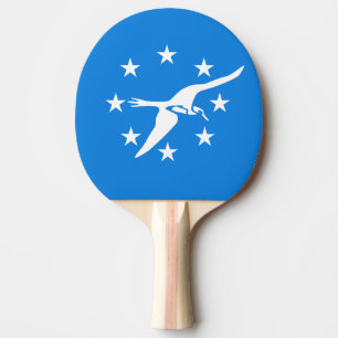 Pala De Ping Pong Ping pong paddle con bandera de Corpus Christi