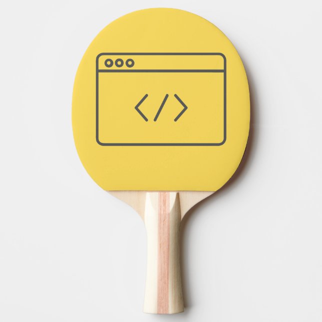 Pala De Ping Pong Ping Pong Paddle con codificación (Anverso)