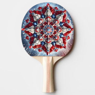 Pala De Ping Pong Ping pong paddle con colores noruegos