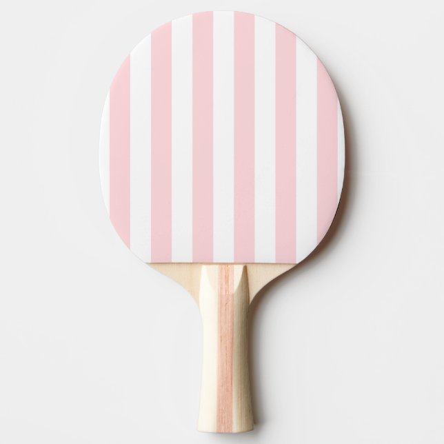 Pala De Ping Pong Ping Pong Paddle de banda rosa y blanca (Anverso)