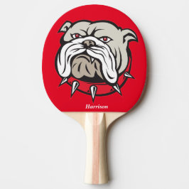 Pala De Ping Pong Ping Pong Paddle de Bulldog personalizado