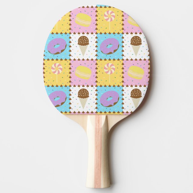 Pala De Ping Pong Ping Pong Paddle de dulces antojos (Anverso)