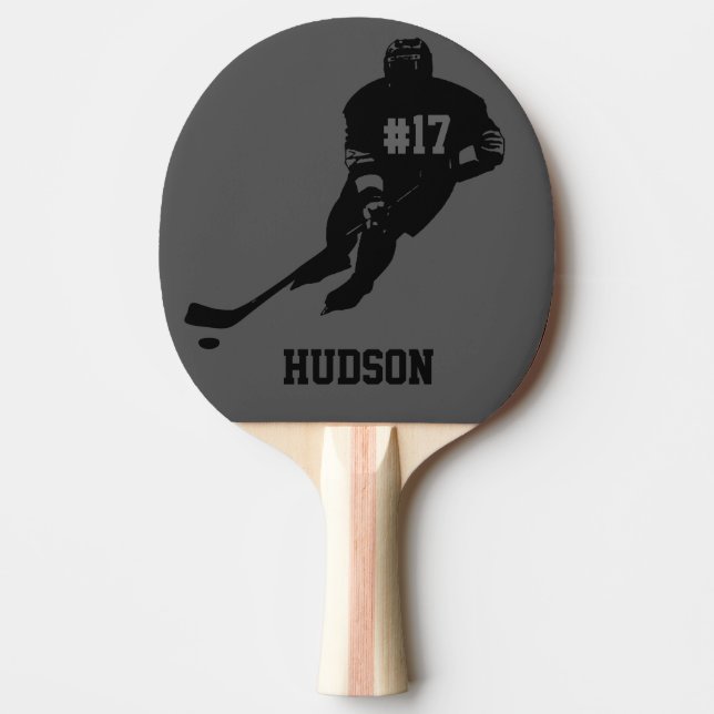Pala De Ping Pong Ping Pong Paddle de hockey personalizado (Anverso)