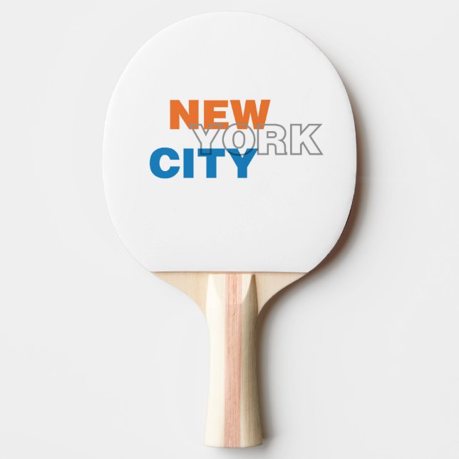Pala De Ping Pong Ping Pong Paddle de Nueva York (Anverso)
