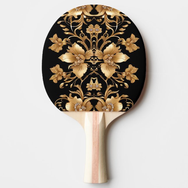Pala De Ping Pong Ping Pong Paddle dorado (Anverso)