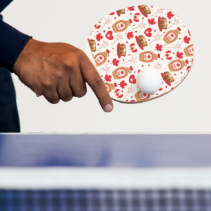 Pala De Ping Pong Ping Pong Paddle, Fiesta del Día de Canadá
