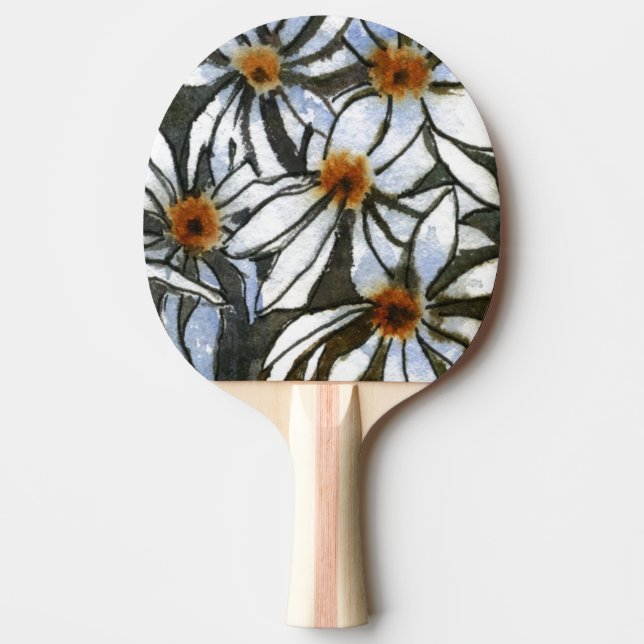 Pala De Ping Pong Ping Pong Paddle "Floral Feisty #2" (Anverso)