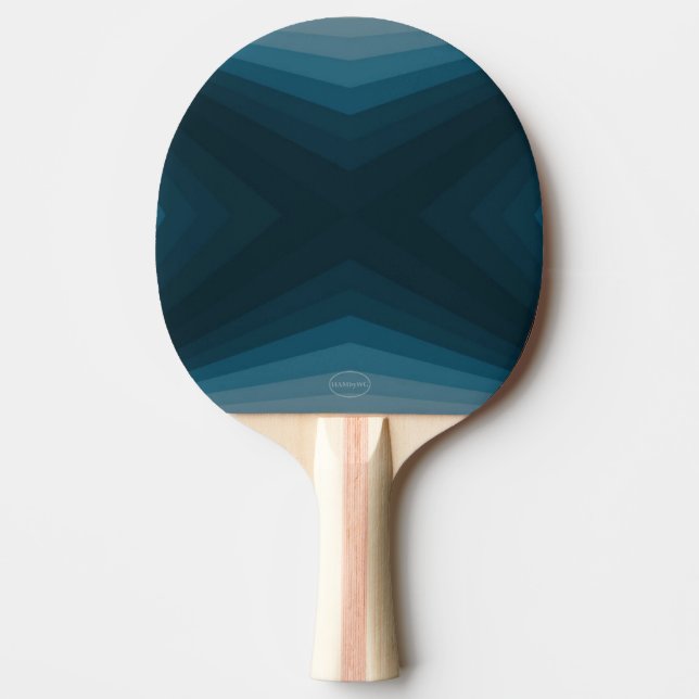 Pala De Ping Pong Ping-Pong Paddle - Gradiente Verde azulado - HAMby (Anverso)