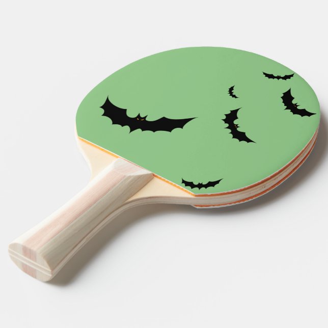 Pala De Ping Pong Ping Pong Paddle inspirado en Halloween (Ángulo frontal)