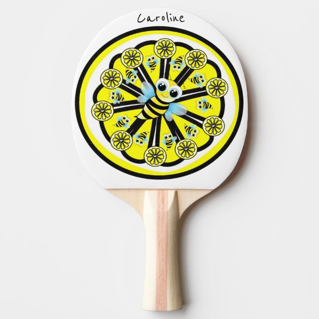 Pala De Ping Pong Ping Pong Paddle Lemon Bumblebee (Anverso)
