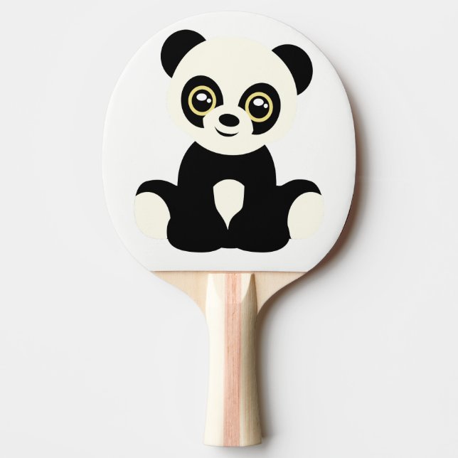 Pala De Ping Pong Ping Pong Paddle. Panda. (Anverso)