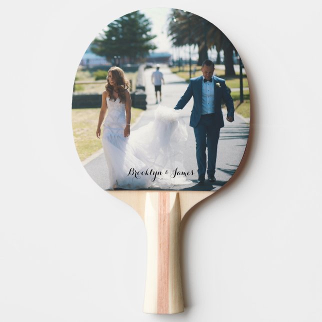 Pala De Ping Pong Ping Pong Paddle personalizado Añadir su foto (Anverso)