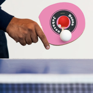 Pala De Ping Pong Ping Pong Paddle - Personalizado Añadir su nombre 