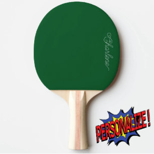 Pala De Ping Pong Ping Pong Paddle personalizado de verde forestal