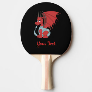 Pala De Ping Pong Ping Pong Paddle, Personalizado del Dragón Rojo