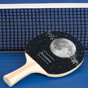 Pala De Ping Pong Ping Pong Paddle personalizado lunar