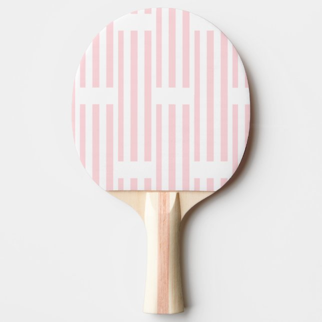 Pala De Ping Pong Ping Pong Paddle Pink & White Stripe (Anverso)