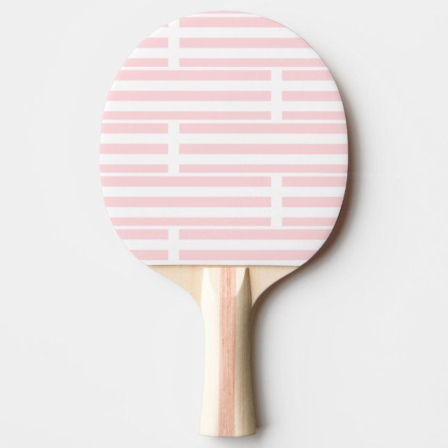 Pala De Ping Pong Ping Pong Paddle Pink & White Stripe (Anverso)